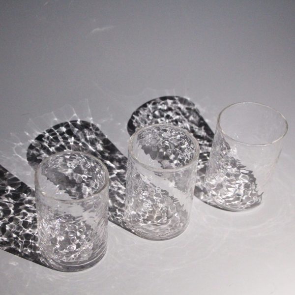 Clear Glass 3 Cup Set (1)