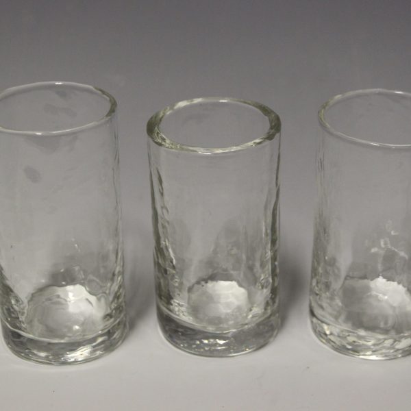 Clear Glass 3 Cup Set (6)